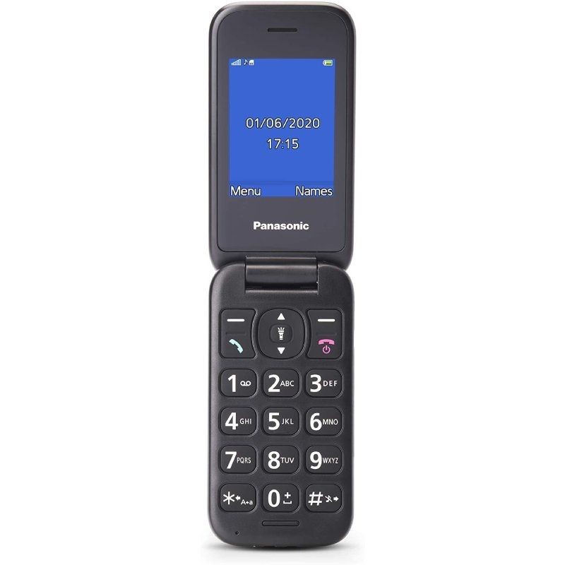 Teléfono Móvil Panasonic KX-TU456EXWE para Personas Mayores Blan