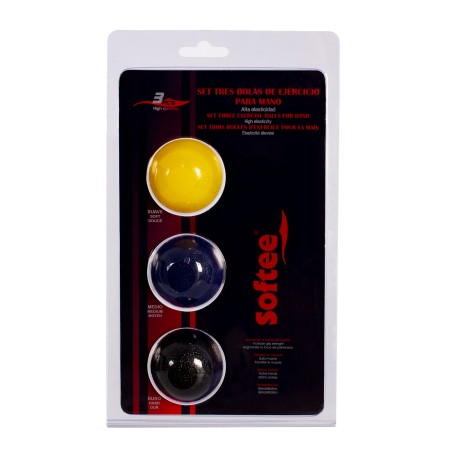 SET TRES BOLAS DE EJERCICIO PARA MANO SET TRES BOLAS DE EJERCICIO PARA MANO