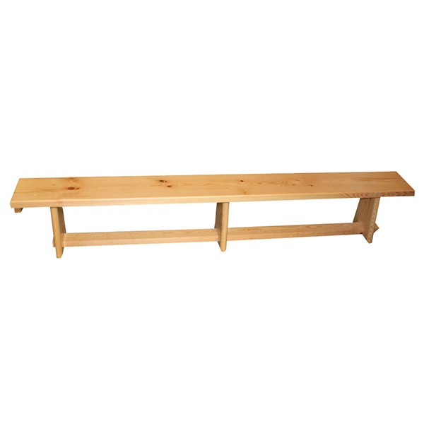 BANCO SUECO DE MADERA 2MTS