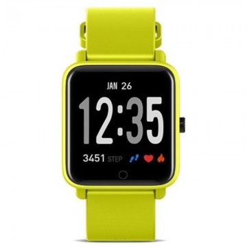 Smartwatch SPC Smartee Feel 9630Y/ Notificaciones/ Frecuencia Cardíaca/ Amarillo