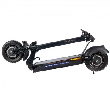 Patinete Eléctrico SmartGyro Crossover Dual Pro/ Motor 2400W/ Ruedas 10'/ 25km/h/ Autonomía 50km/ Negro