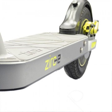 Patinete Eléctrico SmartGyro Ziro 2/ Motor 500W/ Ruedas 10'/ 25km/h /Autonomía 30km/ Plata