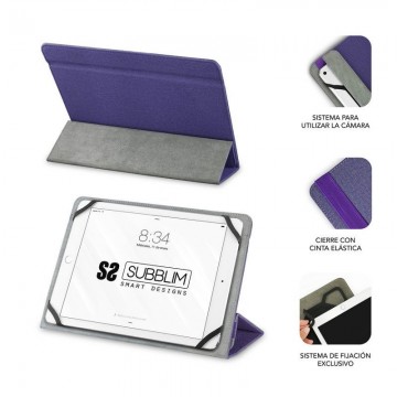 Funda Subblim Freecam para Tablets de 10.1'-11'/ Purpura