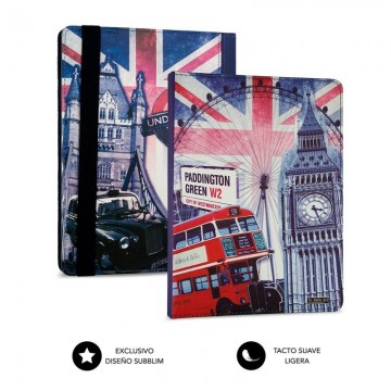 Funda con Teclado Subblim Keytab Pro USB England para Tablets de 10.1'-11'