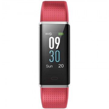 Pulsera Smartband Sunstech FITLIFE HR/ Roja