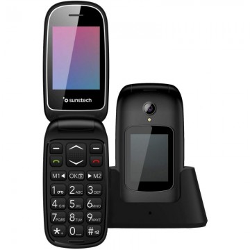 Teléfono Móvil Sunstech CELT22BK/ Negro