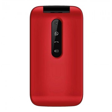 Teléfono Móvil Telefunken TM 360 Cosi para Personas Mayores/ Rojo