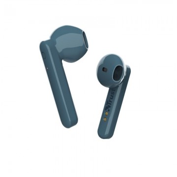 Auriculares Bluetooth Trust Primo Touch con estuche de carga/ Autonomía 4h/ Azules