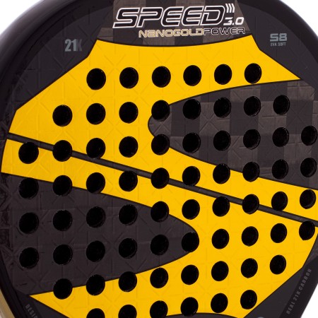 PALA PÁDEL SOFTEE SPEED GOLD POWER 3.0 NANO MESH PALA PÁDEL SOFTEE SPEED GOLD POWER 3.0 NANO MESH