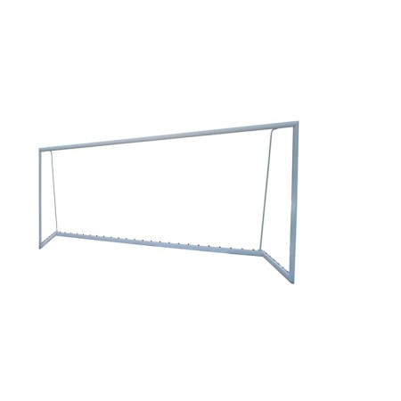 JUEGO PORTERÍAS ALUMINIO FÚTBOL 7  90 MM TRASLADABLES