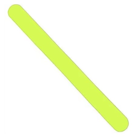 PROTECTOR DE PALA DE PÁDEL SOFTEE PADEL REDONDO AMARILLO FLÚOR