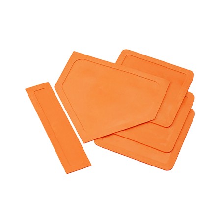 SET BASES CAUCHO BÉISBOL -3 BASES Y 1 HOME BASE SET BASES CAUCHO BÉISBOL -3 BASES Y 1 HOME BASE