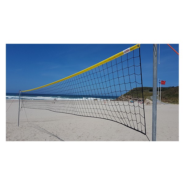 RED VOLEY PLAYA 3 MM LINEA PREMIUM CON CINTA AMARILLA