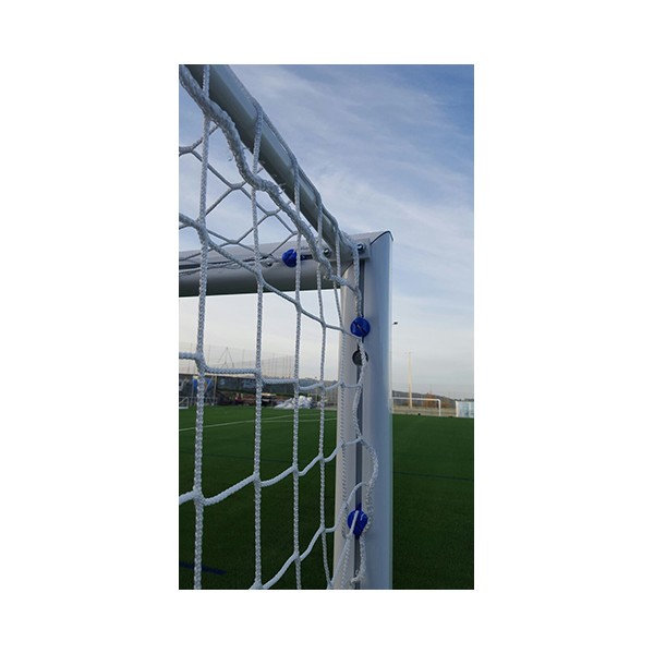 JUEGO DE 2 REDES FÚTBOL 11 4MM LINEA PREMIUM