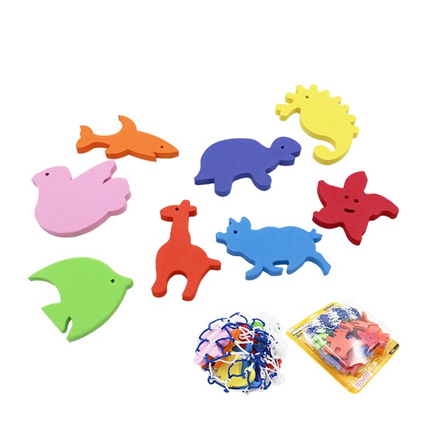 SET ANIMALES FOAM