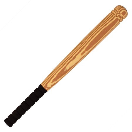 BATE CON PELOTA BÉISBOL SOFTEE "WOOD"