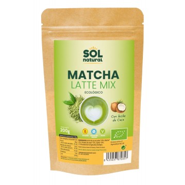 MATCHA LATTE MIX BIO 200 gr