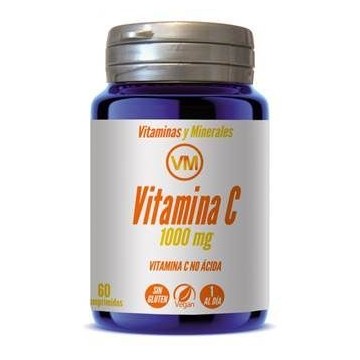 VITAMINA C 1000 mg NO ACIDA 60 Comp