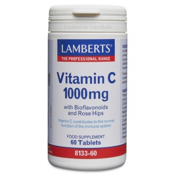 VITAMINA C CON BIOFLAVONOIDES 60 Tabs 1000 mg
