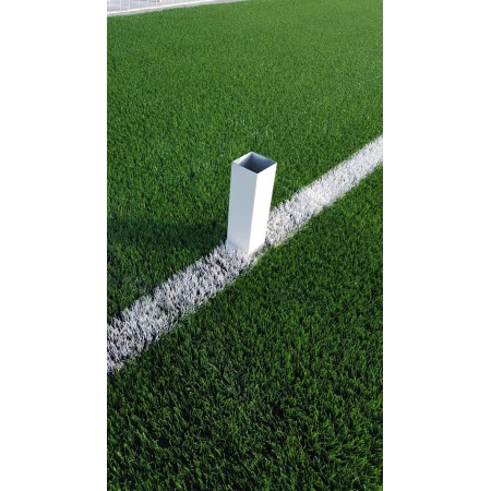JUEGO PORTERÍAS ALUMINIO FÚTBOL 11 120X100 MM FIJAS