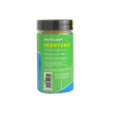 BOTE 2 PELOTAS FRONTENIS DUNLOP