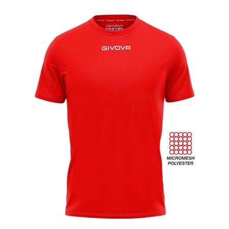 CAMISETA GIVOVA ONE MICROPERFORADA