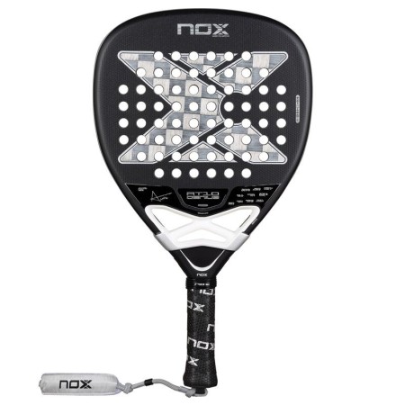 PALA DE PÁDEL NOX AT10 LUXURY GENIUS ATTACK 18K ALUM BY AGUSTIN TAPIA