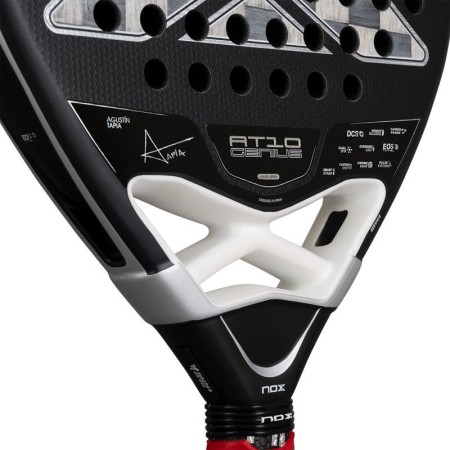 PALA DE PÁDEL NOX AT10 LUXURY GENIUS ATTACK 18K ALUM BY AGUSTIN TAPIA