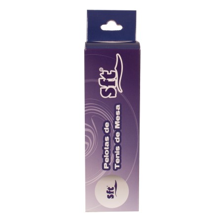 CAJA DE 3 PELOTAS DE TENIS DE MESA ABS 40MM SOFTEE