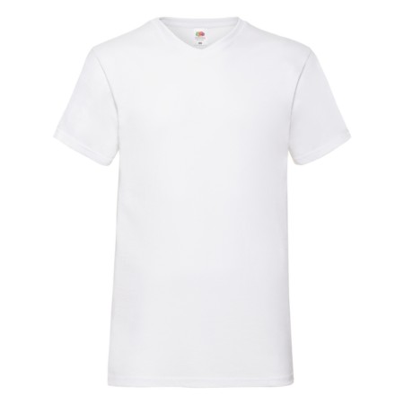 CAMISETA FRUIT OF THE LOOM VALUEWEIGHT V-NECK T ADULTO