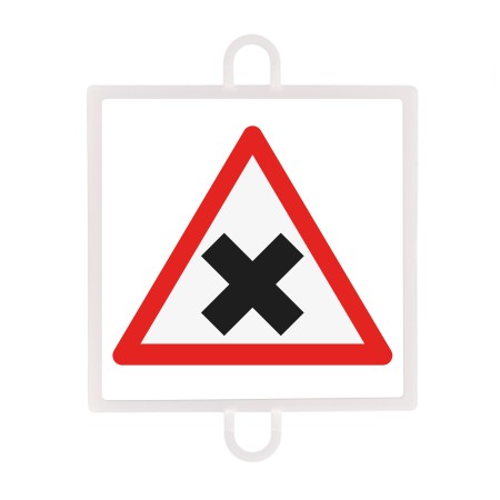 PANEL DE SEÑALIZACIÓN TRÁFICO DE PELIGRO Nº 3 INTERSECCIÓN