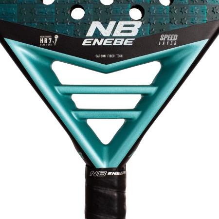 PALA DE PÁDEL ENEBE MUSTANG ESMERALD 15K