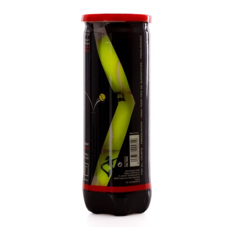 BOTE DE 3 PELOTAS DE PÁDEL BLACK CROWN PRO