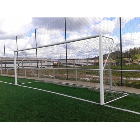 JUEGO DE 2 REDES FÚTBOL 11 3MM LINEA PREMIUM