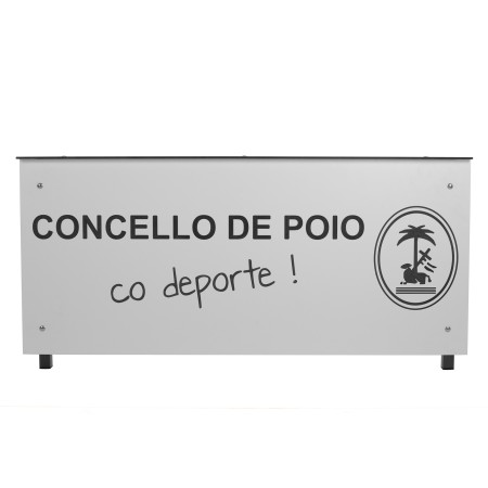 MESA ANOTADORES COMPLETA FENÓLICO 12 MM COLOR PERSONALIZABLE
