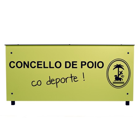 MESA ANOTADORES BASIC FENÓLICO 12 MM COLOR PERSONALIZABLE