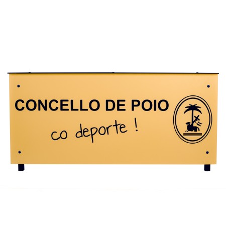 MESA ANOTADORES BASIC FENÓLICO 12 MM COLOR PERSONALIZABLE