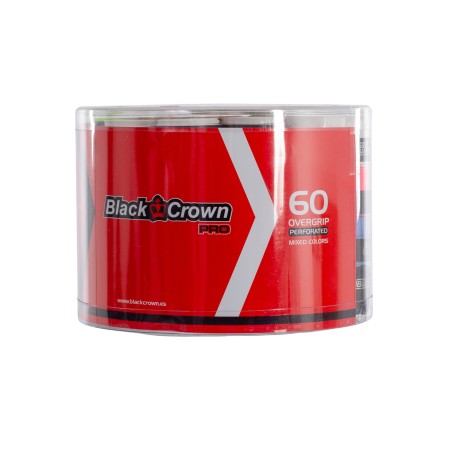 TARRO 60 OVERGRIPS BLACK CROWN PERFORADOS MULTICOLOR