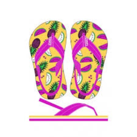Zapatilla Baño Con Estampado