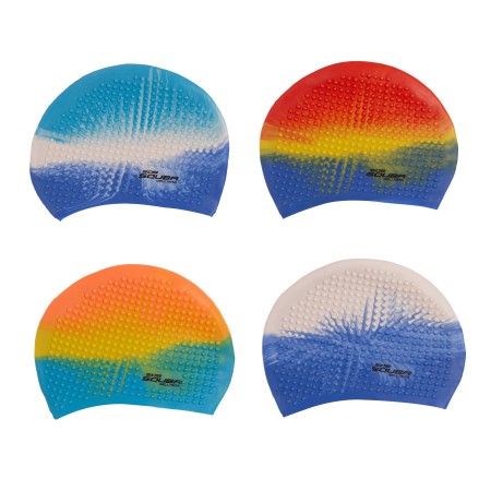 GORRO NATACIÓN SILICONA SQUBA BUBBLE MULTICOLOR GORRO NATACIÓN SILICONA SQUBA BUBBLE MULTICOLOR