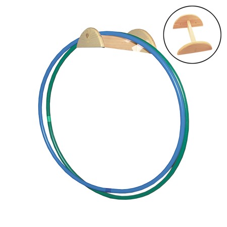 SOPORTE MADERA PARA AROS/CUERDAS SOPORTE MADERA PARA AROS/CUERDAS