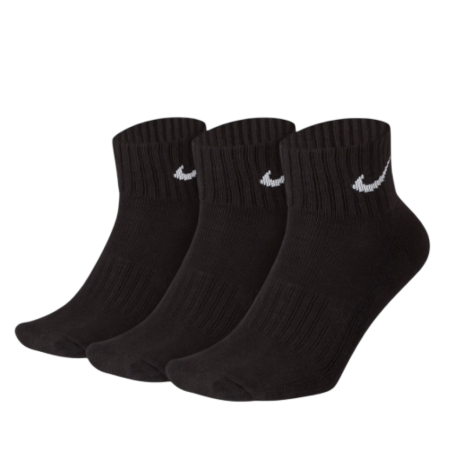 Calcetines Nike Negro Pack 3