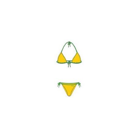 BIKINI K75332 AMARILLO