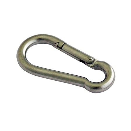 MOSQUETÓN ACERO INOX