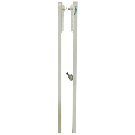 JUEGO POSTES VOLEIBOL FIJOS DE ALUMINIO SECCION CUADRADA 80X80MM