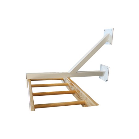 HERRAJE PARA ESCALERA HORIZONTAL -2 UDS-
