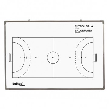 PIZARRA MAGNÉTICA CERCO DE ALUMINIO 60 X 90 CM FÚTBOL SALA / BALONMANO