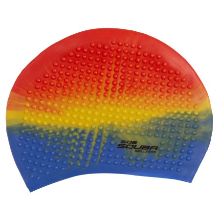 GORRO NATACIÓN SILICONA SQUBA BUBBLE MULTICOLOR GORRO NATACIÓN SILICONA SQUBA BUBBLE MULTICOLOR