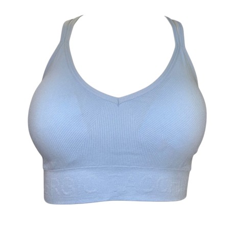 SUJETADOR SIN COSTURAS TACCHINI CELESTE